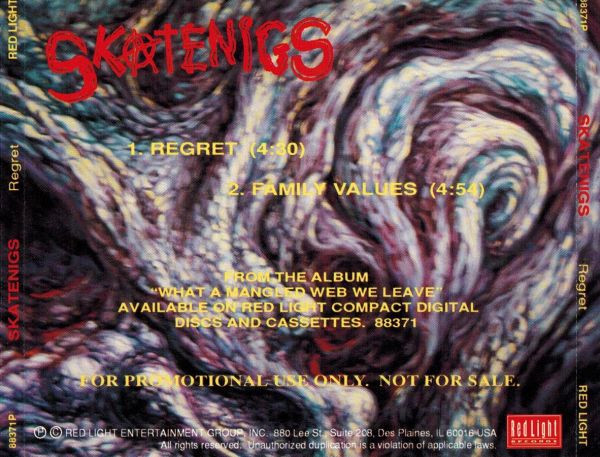 Regret/Family Values cover art